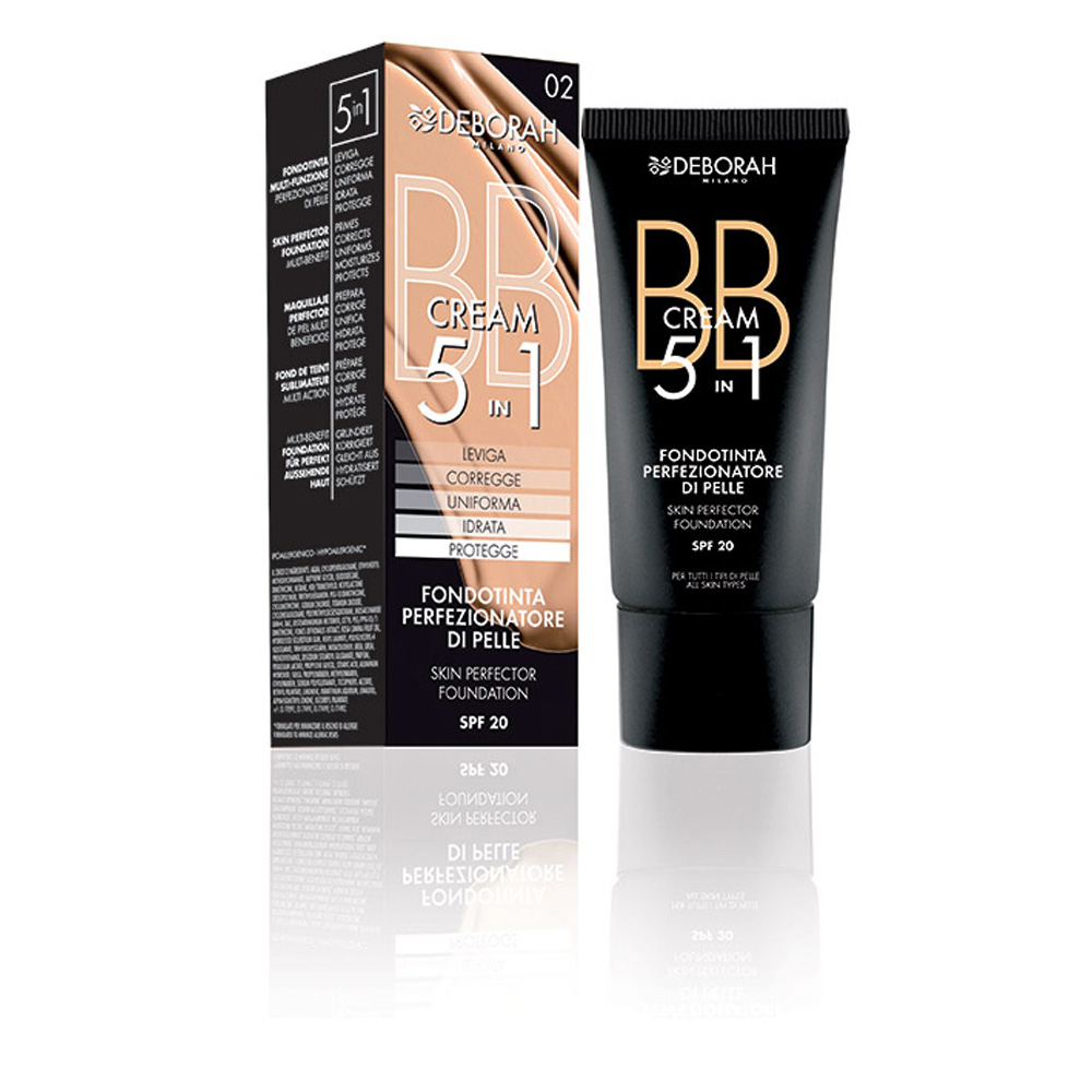 DEBORAH - BB Cream 5in1 Skin Protector Foundation SPF20